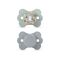 Suavinex SX Pro Ultra Soft Butterfly Shape Baby Pacifier for Babies 6-18 months with Silicone Nipple Physiological Teat Safe for Baby Pack of 2, Color: Green