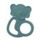 BabyJem Silicone Elephant Teether with Stainless Steel Core, Color: Mint