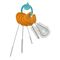 b.box Cleaning Brush Set of 5 for Sippy Cups, Water Bottles, Teats and Straws