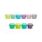 Melii Snap & Go Pods Baby Food Storage Container 10 pcs (2oz x 6 pcs & 4oz x 4 pcs)