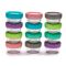 Melii Glass Food Storage Container 2oz Set of 12 pcs