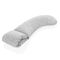Babyjem Flower Head Supported Breast Feeding Pillow, Color: Grey