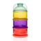 BabyJem Food Storage Containers 3 Compartments - Multicolor