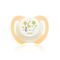 Farlin Chu Chu Cherry Pacifier with Luminous Ring 6M+, Color: Caremel