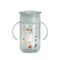 Suavinex Baby Training Cup for Babies 12M+ Leak Proof 360° Perfect Spill-proof for Drinking from Any Side of the Rim without Getting Wet 340ml, Color: Green