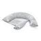 Babyjem Pregnancy Back Support & Feeding Pillow, Color: Grey
