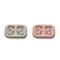 Melii Silicone Pop-It Ice Pack 2 Pcs, Color: Pink & Grey