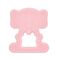 Babyjem Baby Teething Glove Elephant 3+ Months, Color: pink
