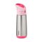 B.Box 500ml Insulated Drink Bottle, Color: Flamingo Fizz