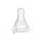 Farlin AC-21015 Crystal Clear Silicone Standard Neck Anti-Colic Nipple S 2PCS