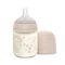 Suavinex Wonderland Glass Baby Bottle with Slow Flow Physiological Teat 120ml 0+ Months, Color: pink