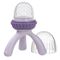 b.box Silicone Fresh Food Feeder with Tripod Design and Cap, Color: Purple