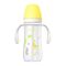 Farlin Grow With Colors PP Wide Neck Drinking Cup with Handle 270ml 6M+, Color: yellow
