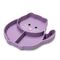 Melii Divided Silicone Suction Plate, Color: Purple