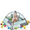 Babyjem 3 in 1 Play Mat with Balls & Toys 0-6 Months, Color: Green