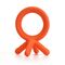 Comotomo Silicone Baby Teether, Color: Orange