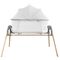 Teknum 3In1 Baby Rocker Bassinet Infant Crib With Mosquito Net 0-6 Months, Color: White