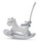 Teknum 2In1 Rock Ride On With Push Handle Grey White Safety Certified 2–4 Years