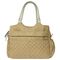 Sunveno Fashion Diaper Bag 17.7L With 15 Pockets And Shoulder Strap, Color: Beige
