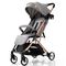 Teknum Explorer Travel Stroller Lightweight Cabin Friendly 6–36 Months Up To 15Kg, Color: Melange Grey