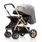 Teknum Reversible Trip2 Baby Stroller 0–36 Months Up To 22Kg, Color: Grey