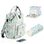 Sunveno Diaper Travel Kit With Usb Port And Changing Clutch 42X27X21Cm, Color: Green, 2 image