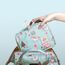 Sunveno Diaper Travel Kit With Usb Port And Changing Clutch 42X27X21Cm, Color: Green, 10 image