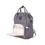 Teknum 3 In 1 Stroller Black With Sunveno Diaper Bag And Hooks 0–3 Years Up To 18Kg, Color: Grey, 8 image
