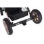 Teknum 3 In 1 Stroller Black With Sunveno Diaper Bag And Hooks 0–3 Years Up To 18Kg, Color: Black, 5 image