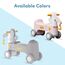 Teknum 2In1 Rock Ride On Grey Rocking Horse & Slide 18–72 Months Up To 50Kg, 14 image