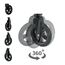Teknum 3In1 Compacto Baby Stroller With Bassinet Air Cabin Friendly 0-36 Months, Color: Black, 13 image