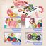 Teknum 3In1 Baby Walker Learning Table Game Panel With Musical Keyboard 6+ Months, Color: pink, 8 image
