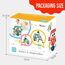 Teknum 3In1 Baby Walker Learning Table Game Panel With Musical Keyboard 6+ Months, Color: red, 13 image