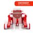 Teknum 3In1 Baby Walker Learning Table Game Panel With Musical Keyboard 6+ Months, Color: red, 8 image