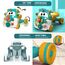 Teknum 3In1 Baby Walker Learning Table Game Panel With Musical Keyboard 6+ Months, Color: Green, 5 image