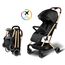 Teknum Travel Lite Stroller Sld Cabin Fold 0–4 Years Up To 22Kg, Color: Black, 8 image