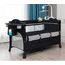 Teknum 4In1 Baby Bedside Co-Sleeper Bassinet Playpen With Rocker 0-3 Years 30Kg, Color: Black, 2 image