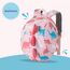 Sunveno Kids Backpack With Safety Harness 2-8 Years, Color: pink, 3 image