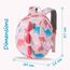 Sunveno Kids Backpack With Safety Harness 2-8 Years, Color: pink, 12 image