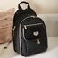 Sunveno Fashion Compact Diaper Backpack, Color: Black, 7 image