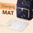 Sunveno Diaper Bag With Usb Charging Port And Changing Pad, Color: Navy Blue, 10 image