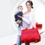 Sunveno Fashion Diaper Bag 17.7L With 15 Pockets And Shoulder Strap, Color: red, 3 image