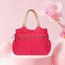 Sunveno Fashion Diaper Bag 17.7L With 15 Pockets And Shoulder Strap, Color: red, 4 image