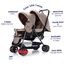 Teknum Double Baby Stroller Twin 6-36 Months 20Kg, Color: Khaki, 2 image
