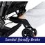 Teknum Double Baby Stroller Twin 6-36 Months 20Kg, Color: Khaki, 10 image