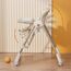 Teknum 5-In-1 Swing With High Chair Lockable Wheels 6–36 Months Up To 20Kg, Color: Ivory, 4 image