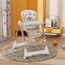 Teknum 5-In-1 Swing With High Chair Lockable Wheels 6–36 Months Up To 20Kg, Color: Ivory, 5 image