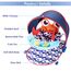 Teknum Portable Baby Seat With Detachable Tray 6 Months+ Up To 15Kg, Color: Blue, 4 image