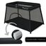 Teknum Portable Quick Fold Playard And Cot With Zipper Door And Carry Bag, 6 image