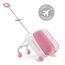 Teknum 3In1 Ride On Suitcase 34L 3+ Years Up To 70Kg, Color: pink